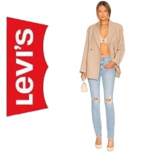 LEVI'S Premium 724 Slim Straight High Rise